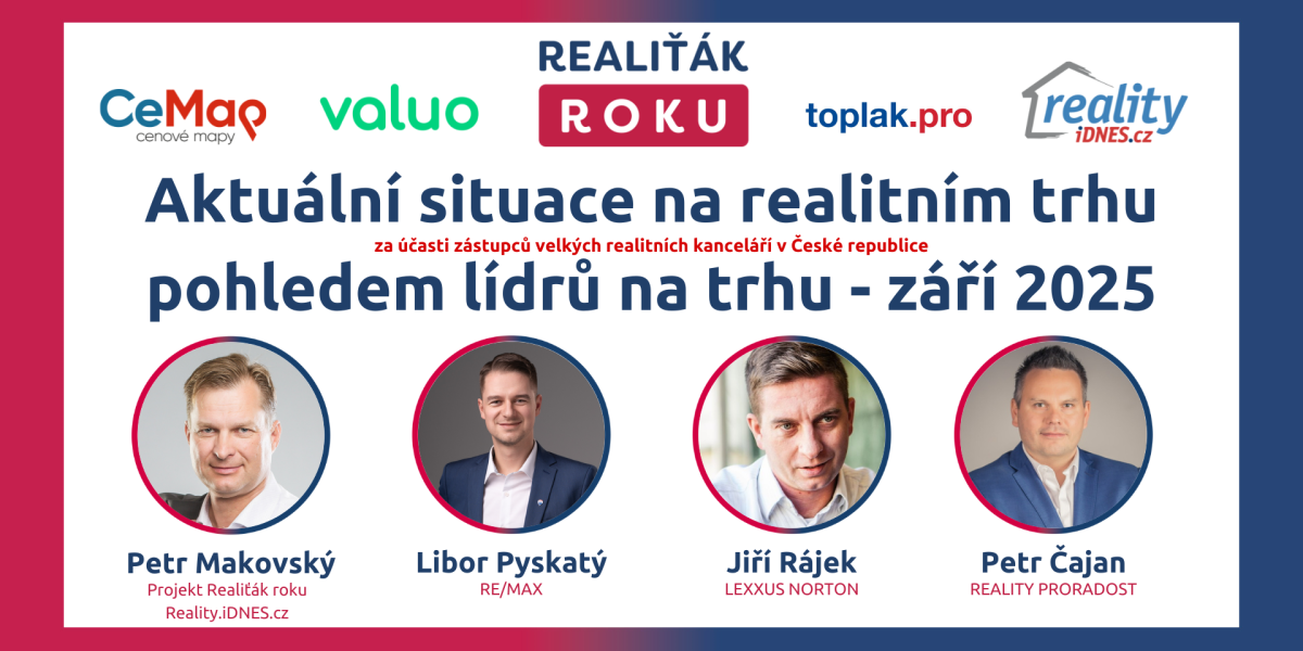Analýza vývoje realitního trhu – říjen 2025: Ceny rostou, investoři se vracejí a trh zůstává stabilní