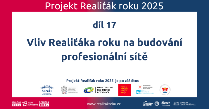 Vliv Realiťáka roku na budování profesionální sítě