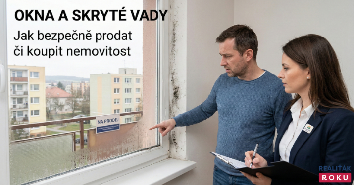 Okenní výplně a reklamace vad: nejčastější technické chyby, varovné signály a jak je bezpečně řešit při prodeji nemovitosti