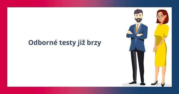 1. termín odborných testů již 21.4.