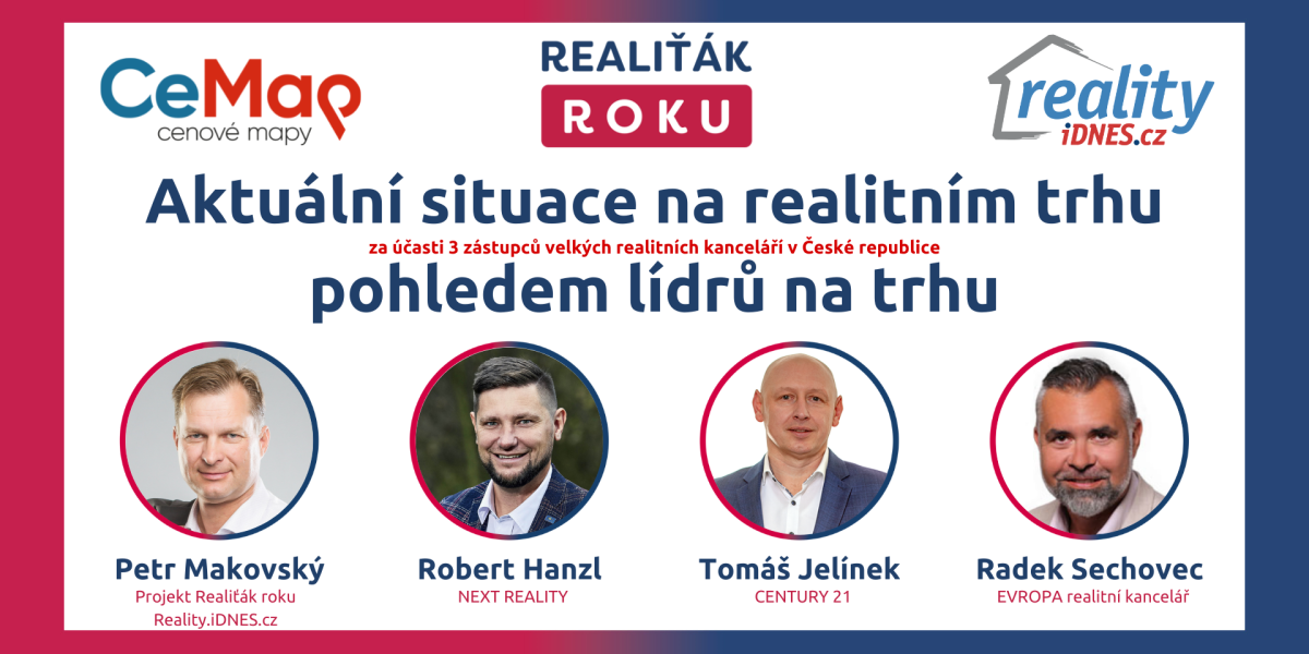 Realitní trh není v krizi, přichází jeho narovnání