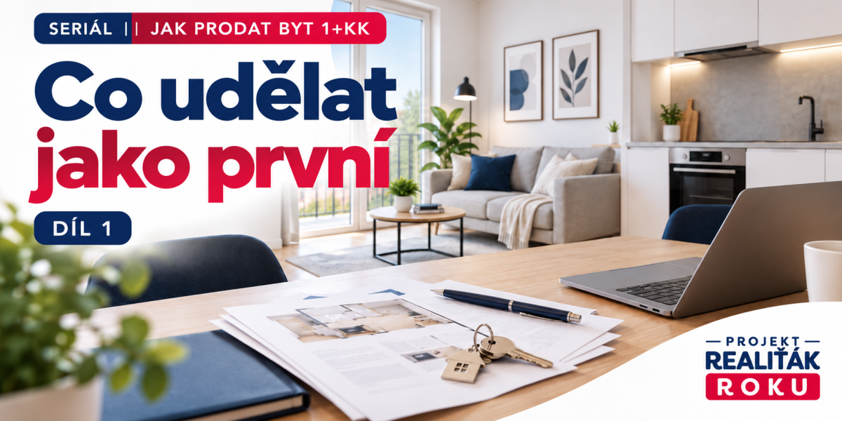 Jak prodat byt 1+kk: co udělat jako první
