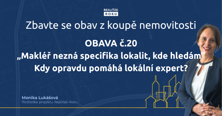 „Makléř nezná specifika lokalit, kde hledám“ – Kdy opravdu pomáhá lokální expert?