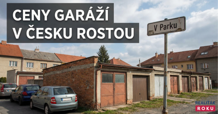 Garáže v Česku dál zdražují. Za dva roky výrazně posílily ceny za m² i celkové nabídkové ceny, ale tempo růstu se místy liší kvůli velikosti nabízených garáží