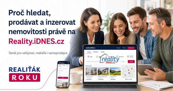 Proč hledat, prodávat a inzerovat nemovitosti právě na Reality.iDNES.cz