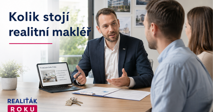Kolik stojí realitní makléř a za co klient skutečně platí? Provize není jen odměna za inzerát