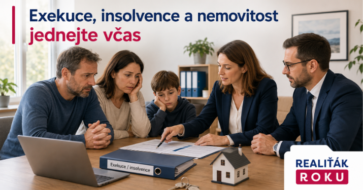 Exekuce nebo insolvence a nemovitost: kdy hrozí nucený prodej a jak zachránit co nejvíc