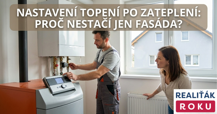 Jak správně nastavit topnou soustavu po zateplení: proč nestačí jen „udělat fasádu“