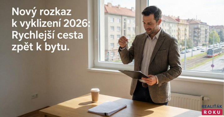 Rozkaz k vyklizení 2026: neplatiči na odchodu? Nový nástroj zrychluje cestu pronajímatele zpět k bytu