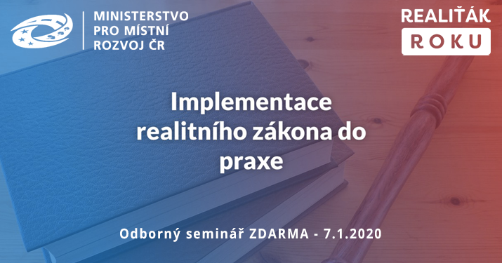 Zveme vás ZDARMA na seminář Implementace realitního zákona do praxe