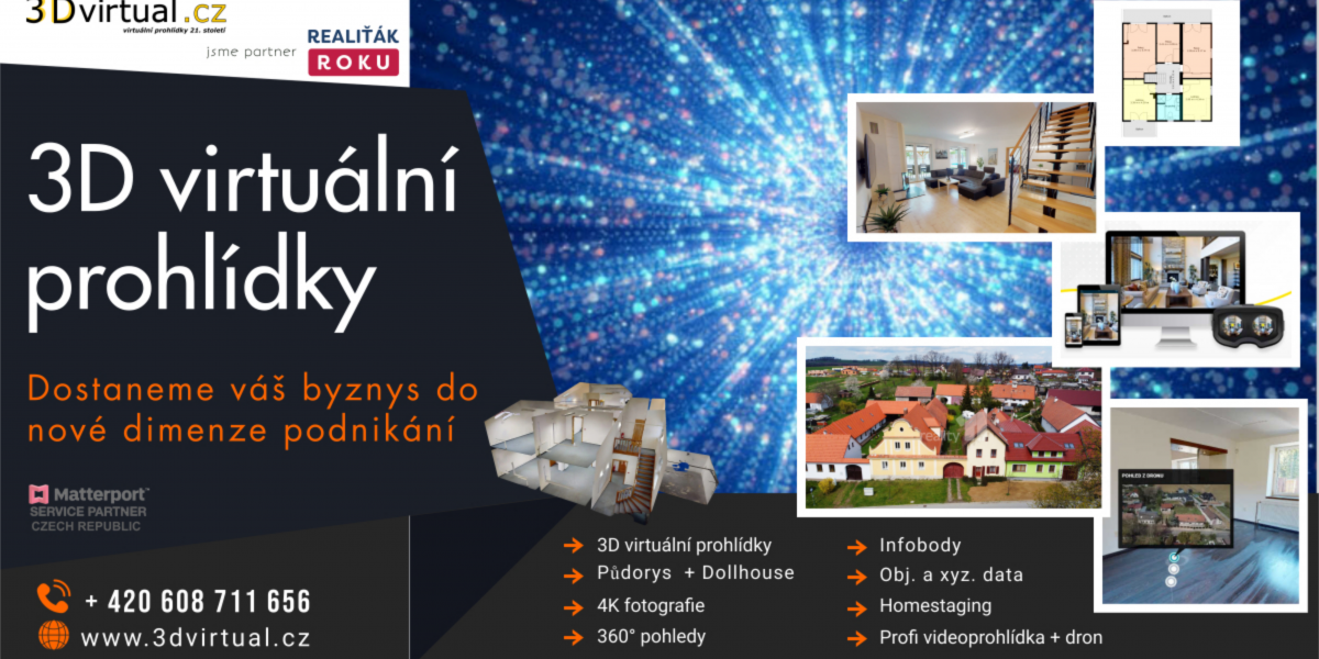 3D virtuální prohlídky posunou váš byznys do nové dimenze podnikání