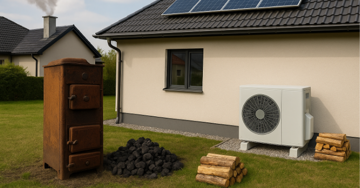 Tepelné čerpadlo, soláry nebo starý kotel? Jak vybrat správný zdroj tepla a získat na něj dotaci