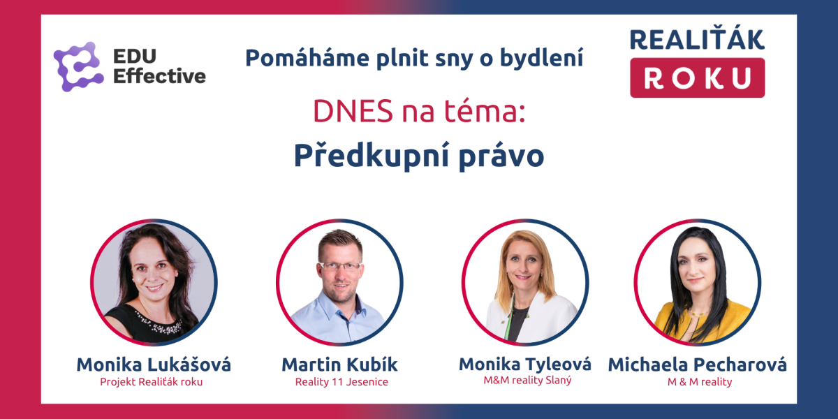 Pomáháme plnit sny o bydlení - Předkupní právo