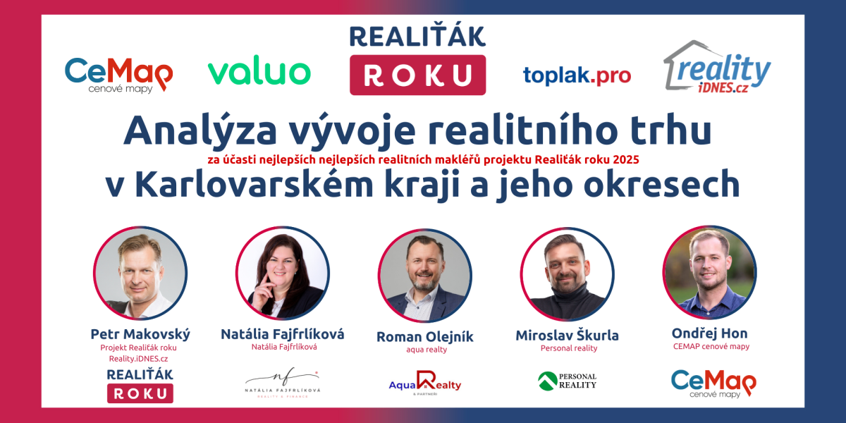 Analýza vývoje realitního trhu v Karlovarském kraji (červen 2026) - Investoři skupují dostupné byty, Ostrov dohání Karlovy Vary a Sokolov může narazit na limit nájmů