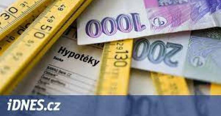 Hypotéky lámou všechny rekordy. Mohou za to stále klesající sazby hypoték