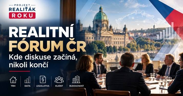 Vzniklo Realitní fórum ČR: nový pracovní prostor pro realitní trh, stát, data i veřejnost