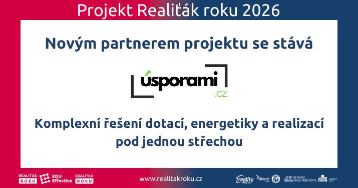 Nový partner projektu Realiťák roku: Úsporami.cz - Komplexní řešení dotací, energetiky a realizací pod jednou střechou
