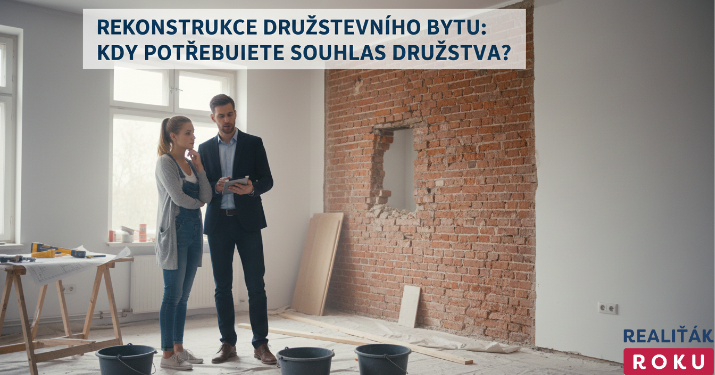 Rekonstrukce družstevního bytu: co můžete upravit sami a kdy už potřebujete souhlas družstva