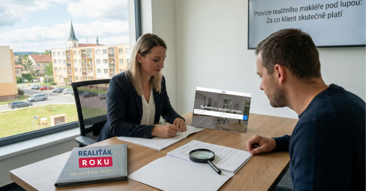 Provize realitního makléře pod lupou: za co klient skutečně platí a proč záleží na kvalitě služby