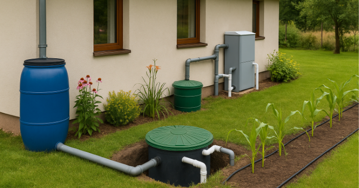 Dešťovka a šedá voda: Jak efektivně hospodařit s vodou a získat státní podporu
