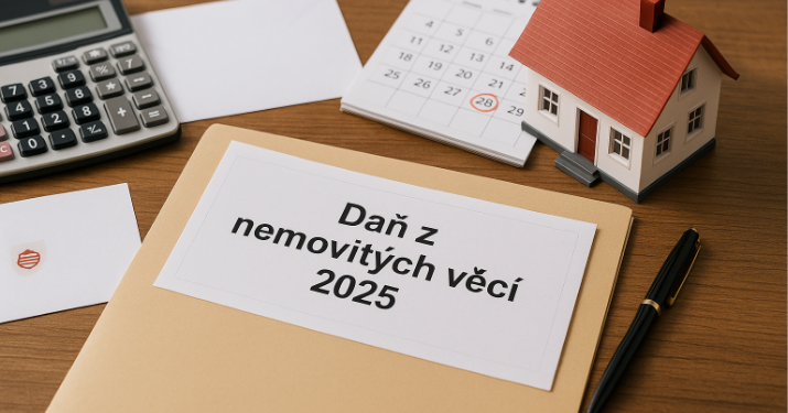 Kdy a jak se platí daň z nemovitosti – a co se v roce 2025 změnilo?