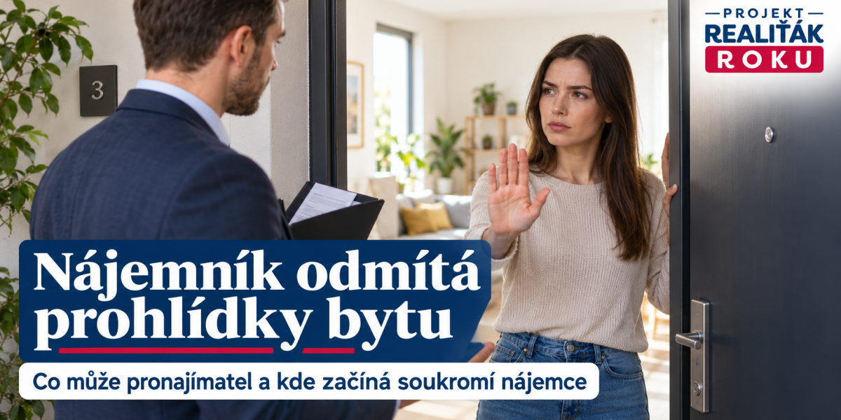 Nájemník nechce pustit zájemce na prohlídku bytu. Může prohlídky před koncem nájmu odmítnout?