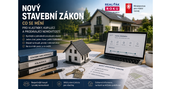 Nový stavební zákon: co se mění pro vlastníky, kupující a prodávající nemovitostí