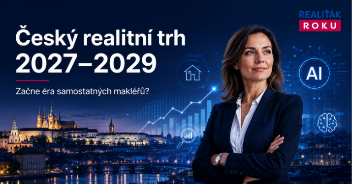 Český realitní trh 2027–2029: začne éra samostatných makléřů?