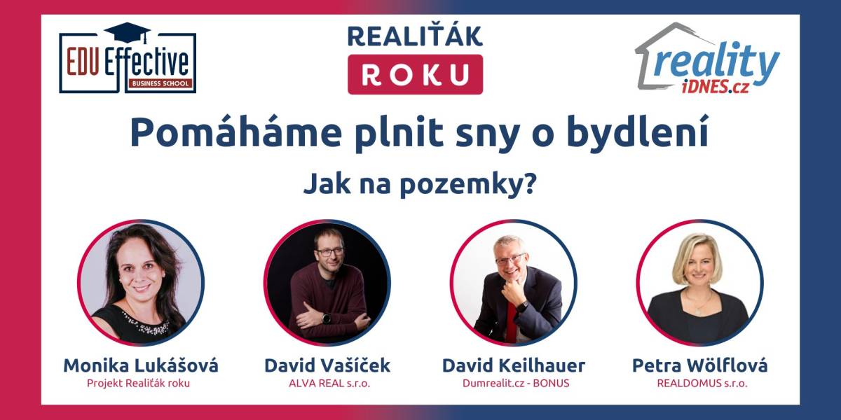 Pomáháme plnit sny o bydlení  - Jak na pozemky?