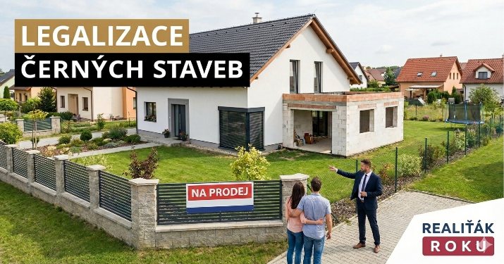 Legalizace „černých staveb“ je náročná, ale často se vyplatí. Co musí pohlídat prodávající, kupující i realitní makléř