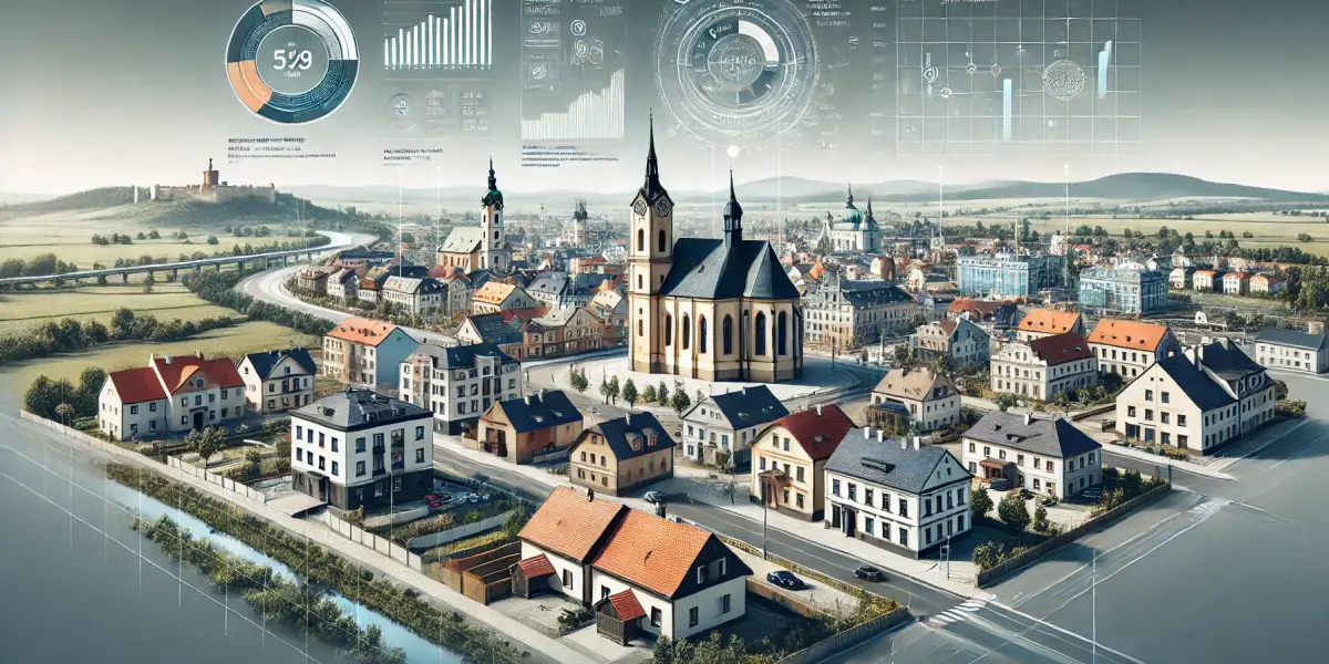 Analýza vývoje realitního trhu v kraji Vysočina - únor 2025