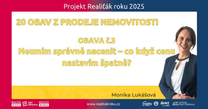Obava č. 3: Neumím správně nacenit – co když cenu nastavím špatně?