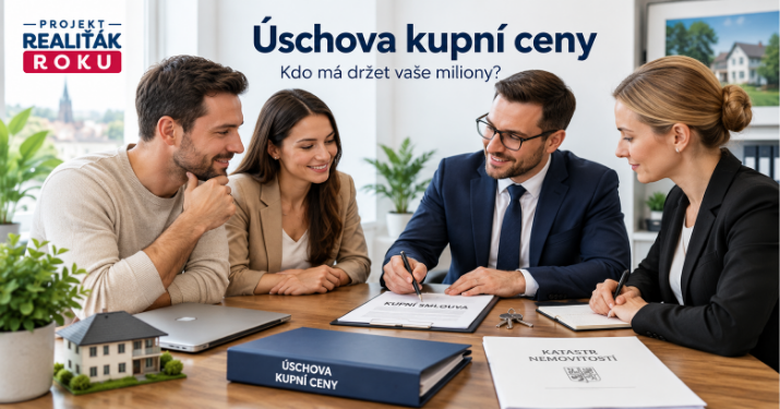 Úschova kupní ceny při koupi nemovitosti: advokátní, notářská nebo bankovní?