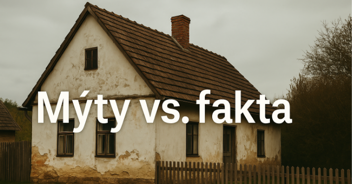 Nejčastější mýty o dotaci „Oprav dům po babičce“: Odborníci uvádějí fakta