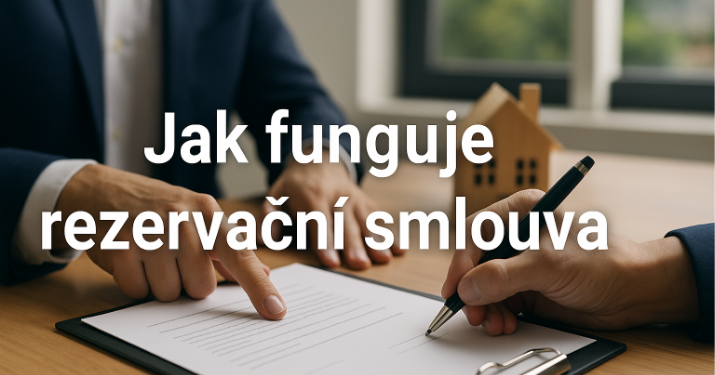 Jak funguje rezervační smlouva a co do ní (ne)patří
