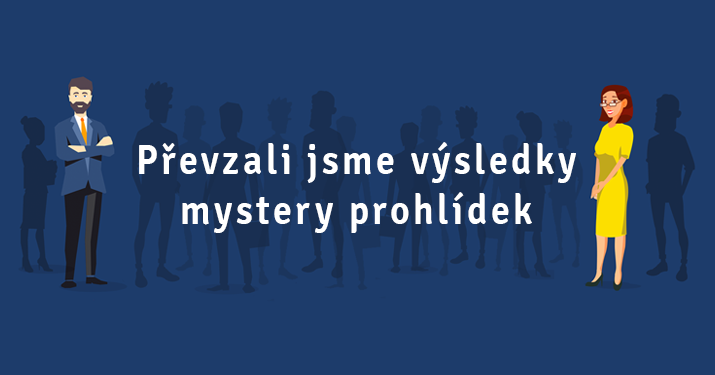 Právě jsme si převzali výsledky mystery prohlídek od společnosti Zkontrolujeme.cz
