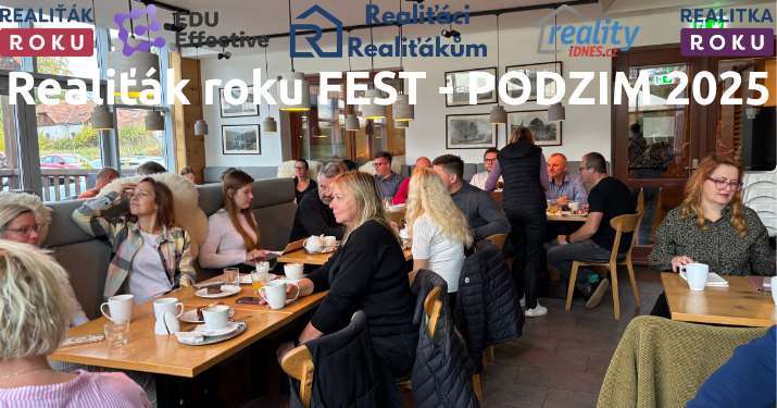 Realiťák roku FEST PODZIM 2025: Lipno spojilo špičkové makléře z celé ČR