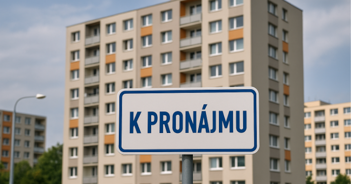Nájmy bytů jedou dál: srpen 2025 na 313 Kč/m², za tři roky +20,8 %. Nabídky se točí rychle