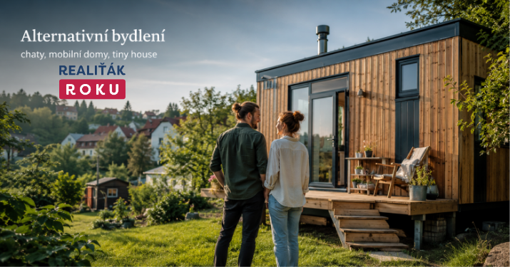 Alternativní bydlení už není jen kuriozita. Lidé hledají chaty, mobilní domy i tiny house, makléři ale varují před riziky