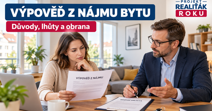 Výpověď z nájmu bytu v roce 2026: kdy může pronajímatel ukončit nájem, jaké platí lhůty a jak se bránit