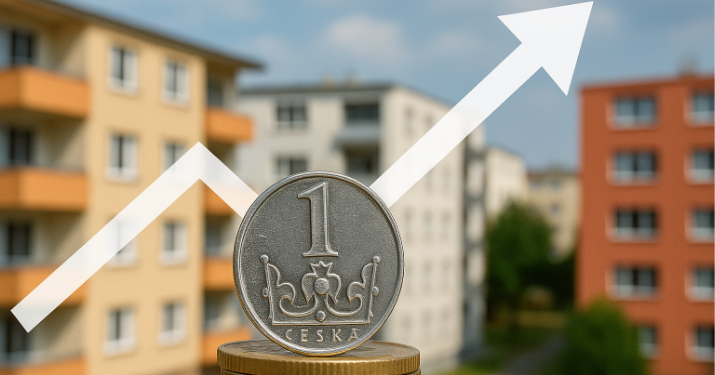 Byty dál zdražují. Za 5 let vzrostly ceny o 70 %, rekord padl letos v červnu