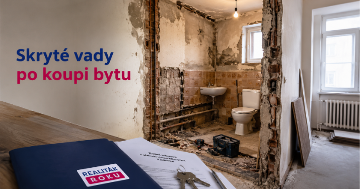 Koupili jste byt „po rekonstrukci“, ale po bourání přišel šok? Co dělat, když se skryté vady ukážou až během oprav