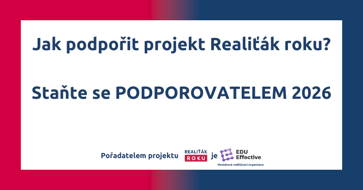 Jak podpořit projekty Realiťák roku a Realitka roku v roce 2026