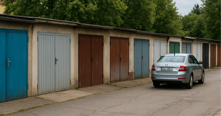 Garáže jako nový realitní „poklad“? Ceny za rok +27 %, nabídka jen 1 795 kusů. Kde dává smysl hledat výnos