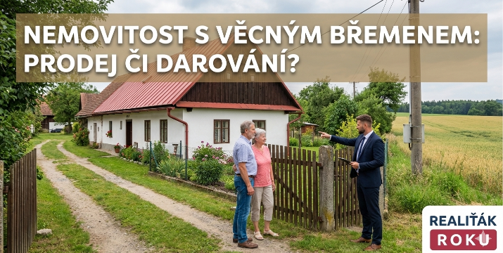 Nemovitost s věcným břemenem: kdy ji lze darovat nebo prodat a na co si dát zásadní pozor