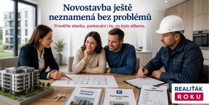 Novostavba ještě neznamená bezproblémový byt. Na co si dát pozor u dřevostavby, parkování i slibů při prodeji