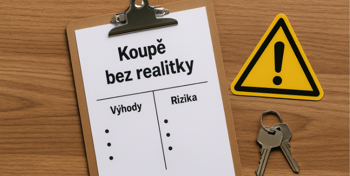 Jak koupit nemovitost bez realitky – výhody, rizika a kdy se to nevyplácí