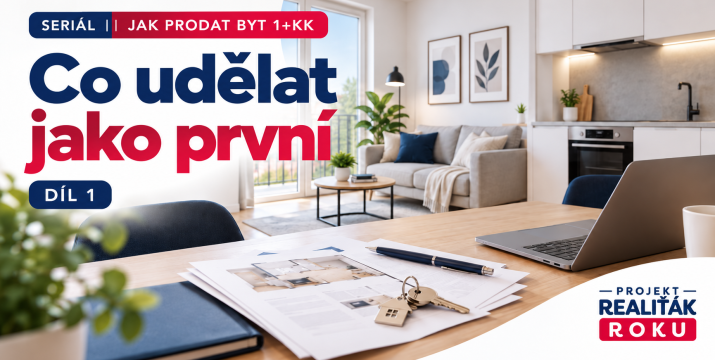 Jak prodat byt 1+kk: co udělat jako první