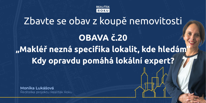 „Makléř nezná specifika lokalit, kde hledám“ – Kdy opravdu pomáhá lokální expert?