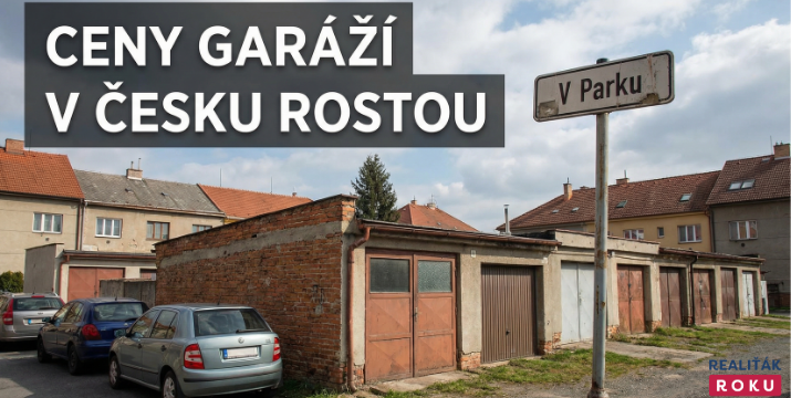 Garáže v Česku dál zdražují. Za dva roky výrazně posílily ceny za m² i celkové nabídkové ceny, ale tempo růstu se místy liší kvůli velikosti nabízených garáží
